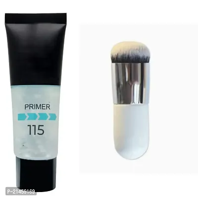 SET OF PRIMER AND FOUNDATION BRUSH