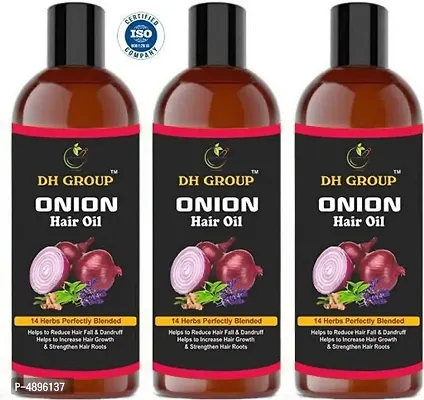 Onion Hair Oil - 100ml ( Set of - 3 )