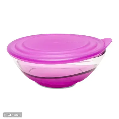 Tupperware Polycarbonate Eleganzia Serving Bowl (Pink, 600ml)