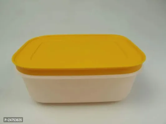 Tupperware Plastic Container- 450ml , 1 Piece,Orange and white-thumb3