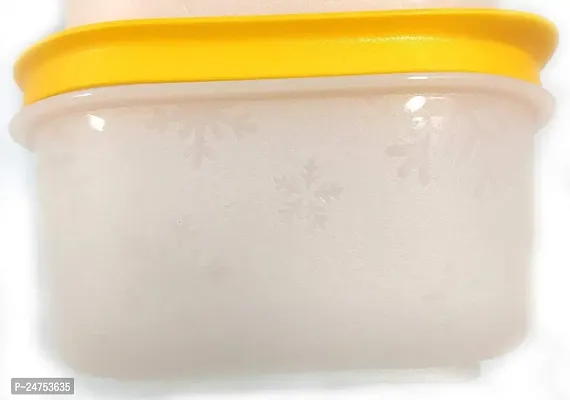 Tupperware Plastic Container- 450ml , 1 Piece,Orange and white-thumb2