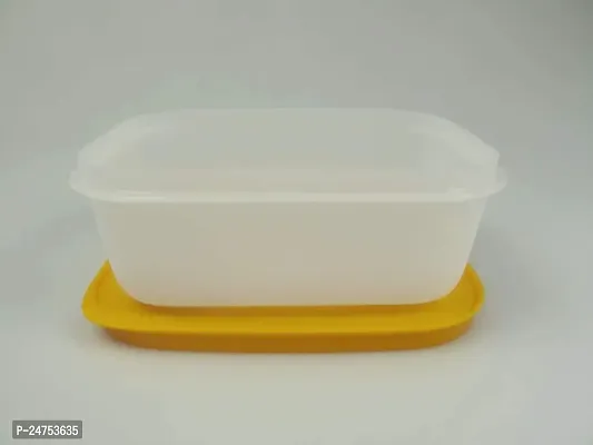 Tupperware Plastic Container- 450ml , 1 Piece,Orange and white-thumb4