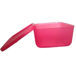 Tupperware Plastic Shbasket Fridge Containers - 650Ml, Set of 2-thumb1