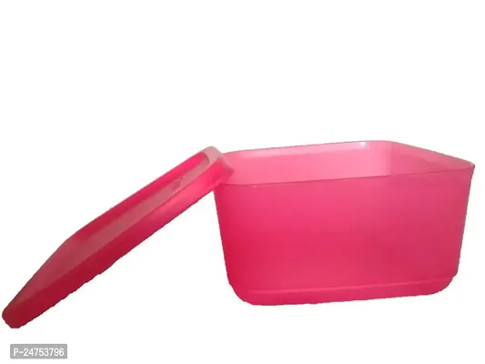 Tupperware Plastic Shbasket Fridge Containers - 650Ml, Set of 2-thumb2