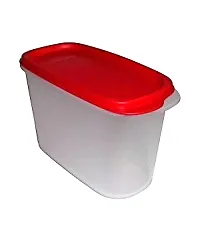 Tupperware Plastic Smart Saver with Lid - 1.1 L, Red-thumb2