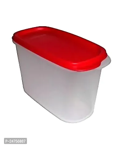 Tupperware Plastic Smart Saver with Lid - 1.1 L, Red-thumb3