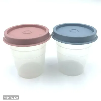 Tupperware Midgets Plastic Container Set, 55ml, Set of 4, Multicolour