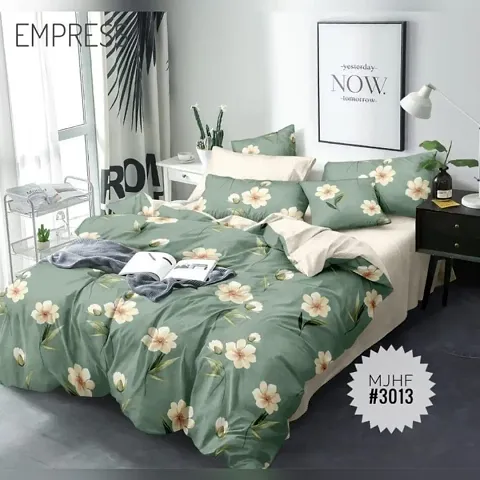 Glace Cotton Double Bedsheet