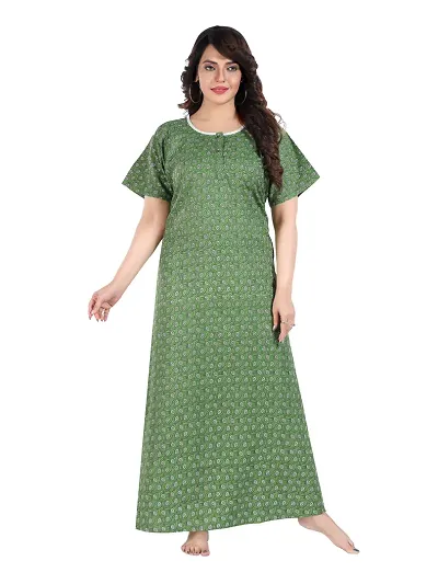 New In Cotton Blend Nighty Women's Nightwear 