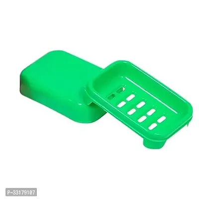 Plastic Soap Dish/Box with Lock Cover-thumb0