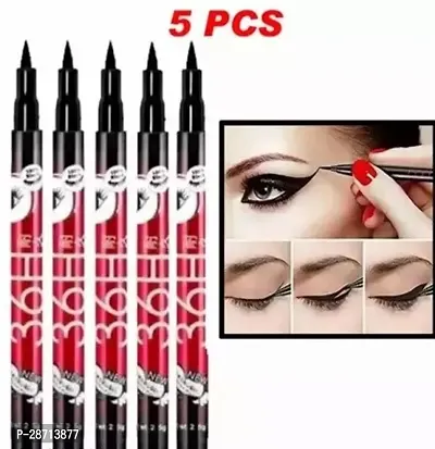 36H Precision Liquid Waterproof Lash Eyeliner Pen  Eye Liner pack of 5