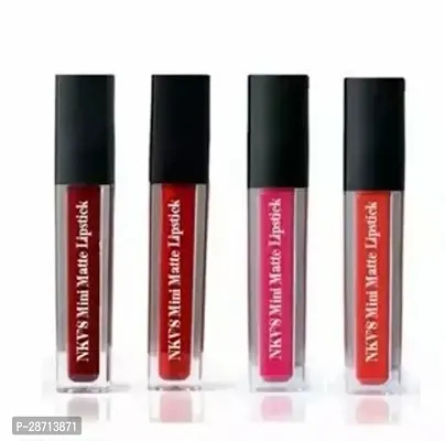 Red edition Long Wearing  Transfer Resistant Longlasting Liquid 4 in 1 Lipstick-thumb0