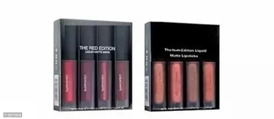 Lipstick Pack of 8 -  2 Shades