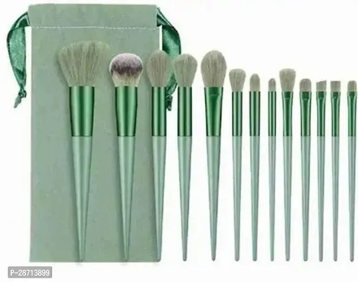 Miss Ever 13 Pcs Makeup Brush Set with Soft Fluffy Pouch-thumb0