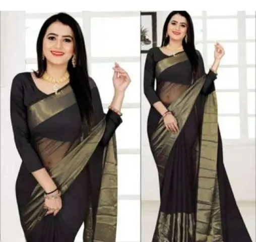 Chiffon Saree with Blouse piece