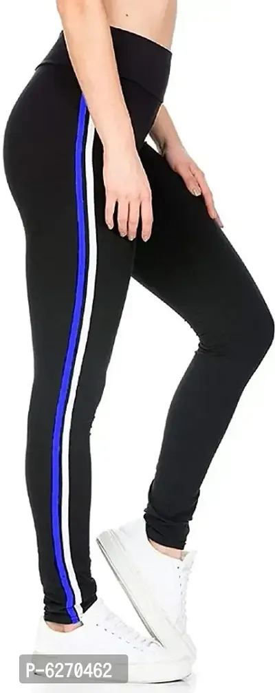 Fabulous Cotton Slim Fit Striped Jeggings For Women And Girls