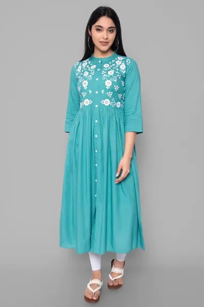 Trendy Rayon Anarkali Kurtis