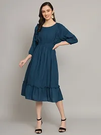 Onesree designer Solid dress for women-thumb4