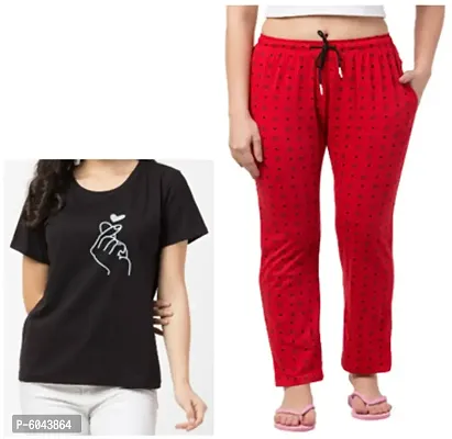 Trendy and Fashionable Jogger and Tshirt Combo