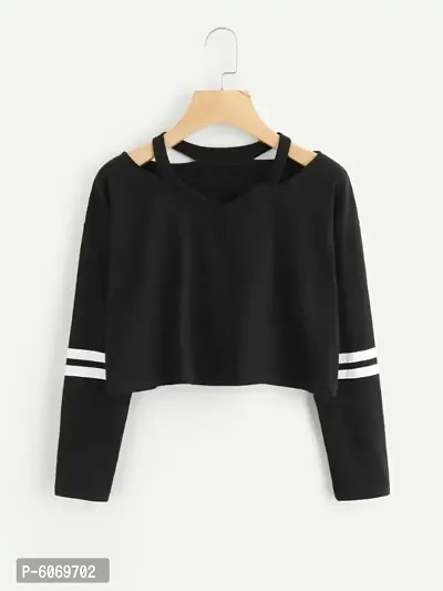 Trendy Attractive Cotton Tees for Women-thumb0