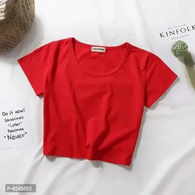 Stylish and Comfortable Crop TShirt-thumb0