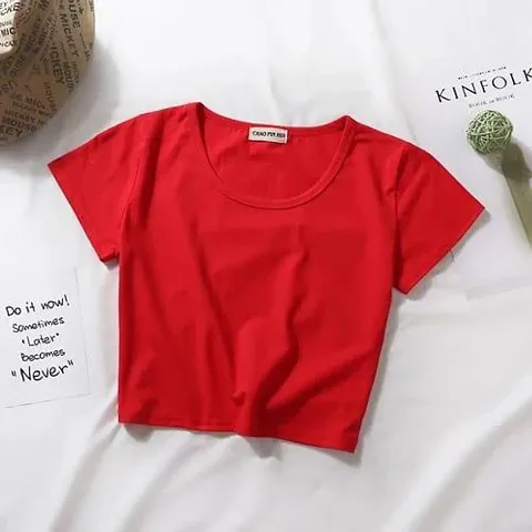 Stylish and Comfortable Crop TShirt