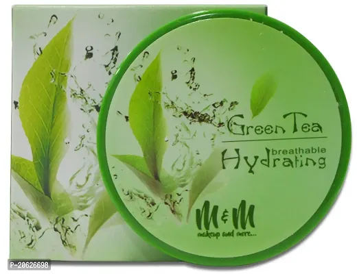 Makeup  More Compact Powder, With Green Tea Extract, Porcelain Ivory, Soothing And Moisturizing, Soft  Smooth Finish, Comes in 6 shades, 14g-thumb0
