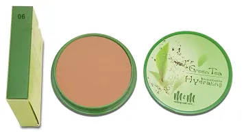 Makeup  More Compact Powder, With Green Tea Extract, Golden Honey, Soothing And Moisturizing, Soft  Smooth Finish, Comes in 6 shades, 14g-thumb2