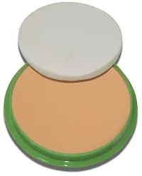 Makeup  More Compact Powder, With Green Tea Extract, Natural Beige, Soothing And Moisturizing, Soft  Smooth Finish, Comes in 6 shades, 14g-thumb1