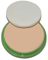 Makeup  More Compact Powder, With Green Tea Extract, Porcelain Ivory, Soothing And Moisturizing, Soft  Smooth Finish, Comes in 6 shades, 14g-thumb1