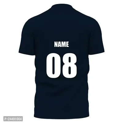 Daily Orders Cricket Sports Jersey for Men with Team Name, Name and Number Printed | Cricket t Shirts for Men Printed with Name | Cricket Jersey with My Name DOdr1008-C90133-C-WH-thumb3