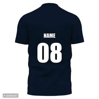 Daily Orders Cricket Sports Jersey for Men with Team Name, Name and Number Printed | Cricket t Shirts for Men Printed with Name | Cricket Jersey with My Name-thumb3