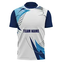 Daily Orders Cricket Sports Jersey for Men with Team Name, Name and Number Printed | Cricket t Shirts for Men Printed with Name | Cricket Jersey with My Name DOdr1008-C90125-C-WH-thumb1