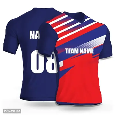 Daily Orders Cricket Sports Jersey for Men with Team Name, Name and Number Printed | Cricket t Shirts for Men Printed with Name | Cricket Jersey with My Name DOdr1009-C90165-C-WH-thumb0