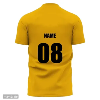 Daily Orders Cricket Sports Jersey for Men with Team Name, Name and Number Printed | Cricket t Shirts for Men Printed with Name | Cricket Jersey with My Name DOdr1009-C90168-C-WH-thumb3