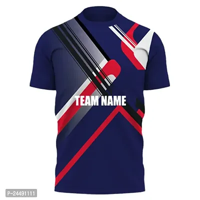 Daily Orders Cricket Sports jersey for men with team name, name and number printed | Cricket t shirts for men printed with name | Cricket jersey with my name XXX-Large SizeDOdr1008-C90105-C-WH-3XL-thumb2