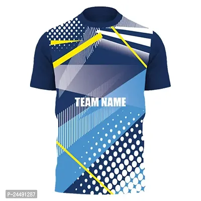 Daily Orders Cricket Sports Jersey for Men with Team Name, Name and Number Printed | Cricket t Shirts for Men Printed with Name | Cricket Jersey with My Name DOdr1009-C90197-C-WH-thumb2