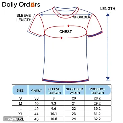 Daily Orders Men's Regular Fit Jersey (DOdr1008-C901139-C-WH_Multicolor_XL)-thumb5