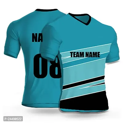 Daily Orders Cricket Sports Jersey for Men with Team Name, Name and Number Printed | Cricket t Shirts for Men Printed with Name | Cricket Jersey with My Name DOdr1008-C90128-C-WH