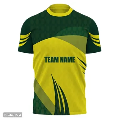 Daily Orders Cricket Sports Jersey for Men with Team Name, Name and Number Printed | Cricket t Shirts for Men Printed with Name | Cricket Jersey with My Name DOdr1009-C90137-C-WH-thumb2