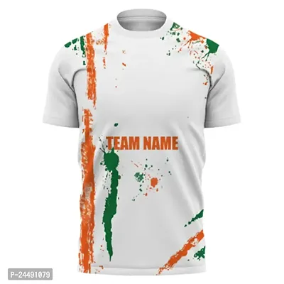 Daily Orders Cricket Sports Jersey for Men with Team Name, Name and Number Printed | Cricket t Shirts for Men Printed with Name | Cricket Jersey with My Name DOdr1009-C90141-C-WH-thumb2