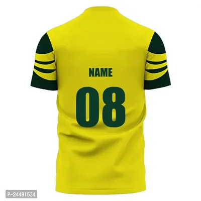 Daily Orders Cricket Sports Jersey for Men with Team Name, Name and Number Printed | Cricket t Shirts for Men Printed with Name | Cricket Jersey with My Name DOdr1009-C90137-C-WH-thumb3