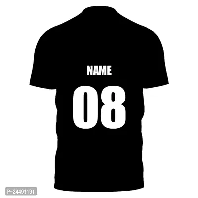 Daily Orders Cricket Sports Jersey for Men with Team Name, Name and Number Printed | Cricket t Shirts for Men Printed with Name | Cricket Jersey with My Name DOdr1008-C90115-C-WH-thumb3