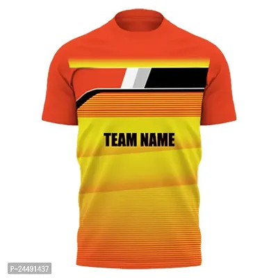 Daily Orders Cricket Sports Jersey for Men with Team Name, Name and Number Printed | Cricket t Shirts for Men Printed with Name | Cricket Jersey with My Name DOdr1009-C90124-C-WH-thumb2