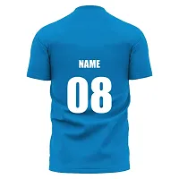 Daily Orders Cricket Sports jersey for men with team name, name and number printed | Cricket t shirts for men printed with name | Cricket jersey with my name Large SizeDOdr1008-C90136-C-WH-L-thumb2