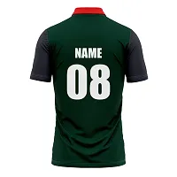 Cricket Polo Collar Sports Jersey for Men with Team Name, Name and Number Printed | Cricket t Shirts for Men Printed with Name | Cricket Jersey with My Name | DOdr1008-C01242023-C-POLO-86-3XL-thumb2