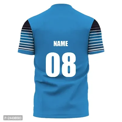 Daily Orders Cricket Sports Jersey for Men with Team Name, Name and Number Printed | Cricket t Shirts for Men Printed with Name | Cricket Jersey with My Name DOdr1008-C90102-C-WH-thumb3