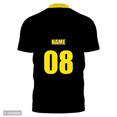 Daily Orders Cricket Sports Jersey for Men with Team Name, Name and Number Printed | Cricket t Shirts for Men Printed with Name | Cricket Jersey with My Name DOdr1009-C90116-C-WH-thumb3