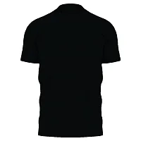 Daily Orders 100% Cotton Men t Shirt | Round Neck t Shirts for Men Stylish | Round Neck Shirts for Men Black(DO-Plain-Cotton-RN-Black)-thumb1