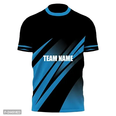 Daily Orders Cricket Sports Jersey for Men with Team Name, Name and Number Printed | Cricket t Shirts for Men Printed with Name | Cricket Jersey with My Name DOdr1008-C90103-C-WH-thumb2